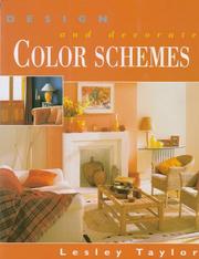 Cover of: Design and decorate color schemes