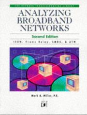 Cover of: Analyzing Broadband Networks by Mark A. Miller, Mark A. Miller