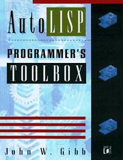 Cover of: The AutoLISP programmer's toolbox