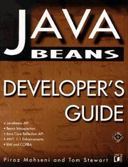 Cover of: JavaBeans developer's guide