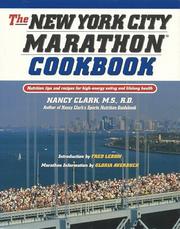 The New York City Marathon cookbook by Clark, Nancy