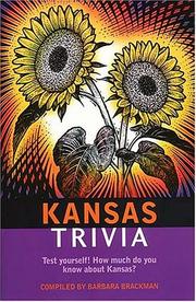 Cover of: Kansas trivia by Barbara Brackman