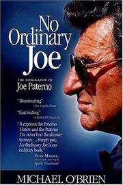 Cover of: No Ordinary Joe: The Biography of Joe Paterno