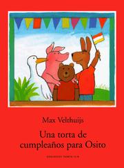Cover of: Una torta de cumpleaños para Osito by Max Velthuijs