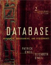 Cover of: Database--principles, programming, and performance