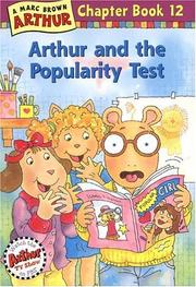 Cover of: Arthur and the Popularity Test (Arthur Chapter Books #12)