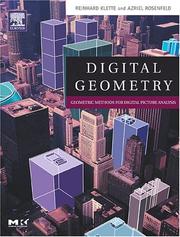 Cover of: Digital geometry by Reinhard Klette