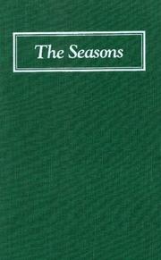 Cover of: The Seasons: Death and Transfiguration | Jo Sinclair