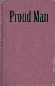 Cover of: Proud man | Katharine Burdekin