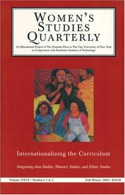 Cover of: Women's Studies Quarterly: Internationalizing the Curriculum : Fall/Winter 1998 (Women's Studies Quarterly)