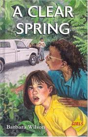 Cover of: A clear spring