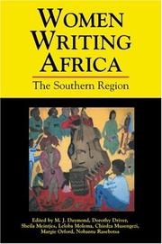 Cover of: Women writing Africa. by edited by M.J. Daymond ... [et al.].