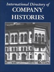 Cover of: International Directory of Company Histories Volume 31.