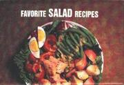 Cover of: Favorite Salad Recipes (Magnetic Book) (Magnetic Book)
