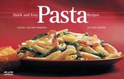 Cover of: Quick and Easy Pasta Recipes (Nitty Gritty Cookbooks) | Coleen Simmons