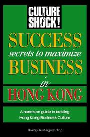Cover of: Culture Shock!: Success Secrets to Maximize Business in Hong Kong