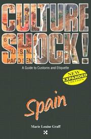 Cover of: Culture Shock Spain Edition (Culture Shock)