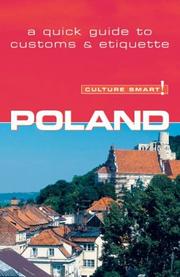 Cover of: Culture Smart! Poland: A Quick Guide to Customs & Etiquette