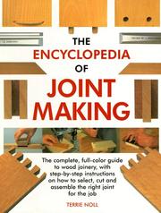 Cover of: The Encyclopedia of Jointmaking