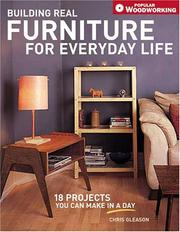 Cover of: Building real furniture for everyday life