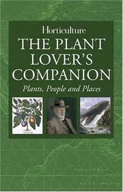 Cover of: The Plant Lover's Companion by Julia Brittain