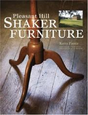 Cover of: Pleasant Hill Shaker Furniture