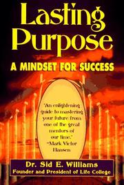 Cover of: Lasting purpose: a mindset for success