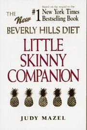 Cover of: The new Beverly Hills diet little skinny companion by Judy Mazel