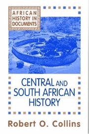 Cover of: African history: text and readings