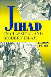 Cover of: Jihad in classical and modern Islam by Rudolph Peters