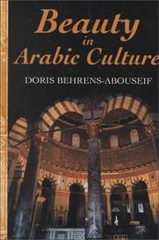 Cover of: Beauty in Arabic Culture (Princeton Series on the Middle East) | Doris Behrens-Abouseif