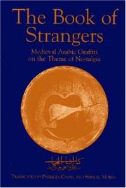 The book of strangers by Abū al-Faraj al-Iṣbahānī, Patricia Crone, Shmuel Moreh