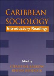 Cover of: Caribbean Sociology: Introductory Readings