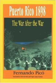 Cover of: Puerto Rico 1898 by Fernando Pico