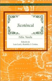 Cover of: Jicoténcal