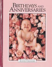 Cover of: Birthdays and Anniversaries/Cheesecake Baby