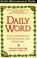 Cover of: Daily Word