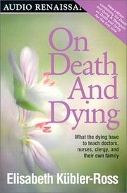 Cover of: On Death and Dying
