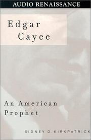 Cover of: Edgar Cayce by 