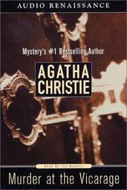 Cover of: Murder at the Vicarage (Agatha Christie Audio Mystery) by Agatha Christie