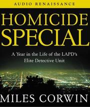 Cover of: Homicide Special by 