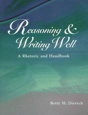Cover of: Reasoning & writing well | Betty M. Dietsch
