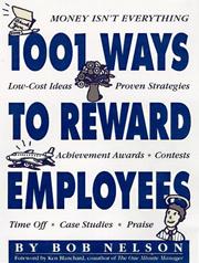 Cover of: 1001 Ways to Reward Employees