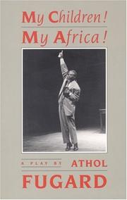 Cover of: My children! My Africa!
