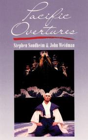 Cover of: Pacific Overtures by Stephen Sondheim