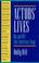 Cover of: Actors' lives