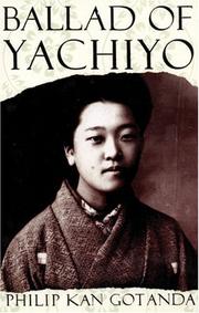 Cover of: Ballad of Yachiyo by Philip Kan Gotanda
