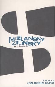 Cover of: Mizlansky/Zilinsky or "Schmucks" by Jon Robin Baitz
