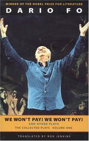 We won't pay! We won't pay! and other plays by Dario Fo