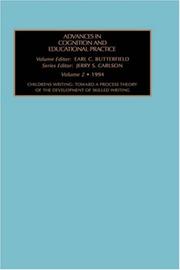 Cover of: ADV COG ED PRAC V 2 (Advances in Cognition and Educational Practice)